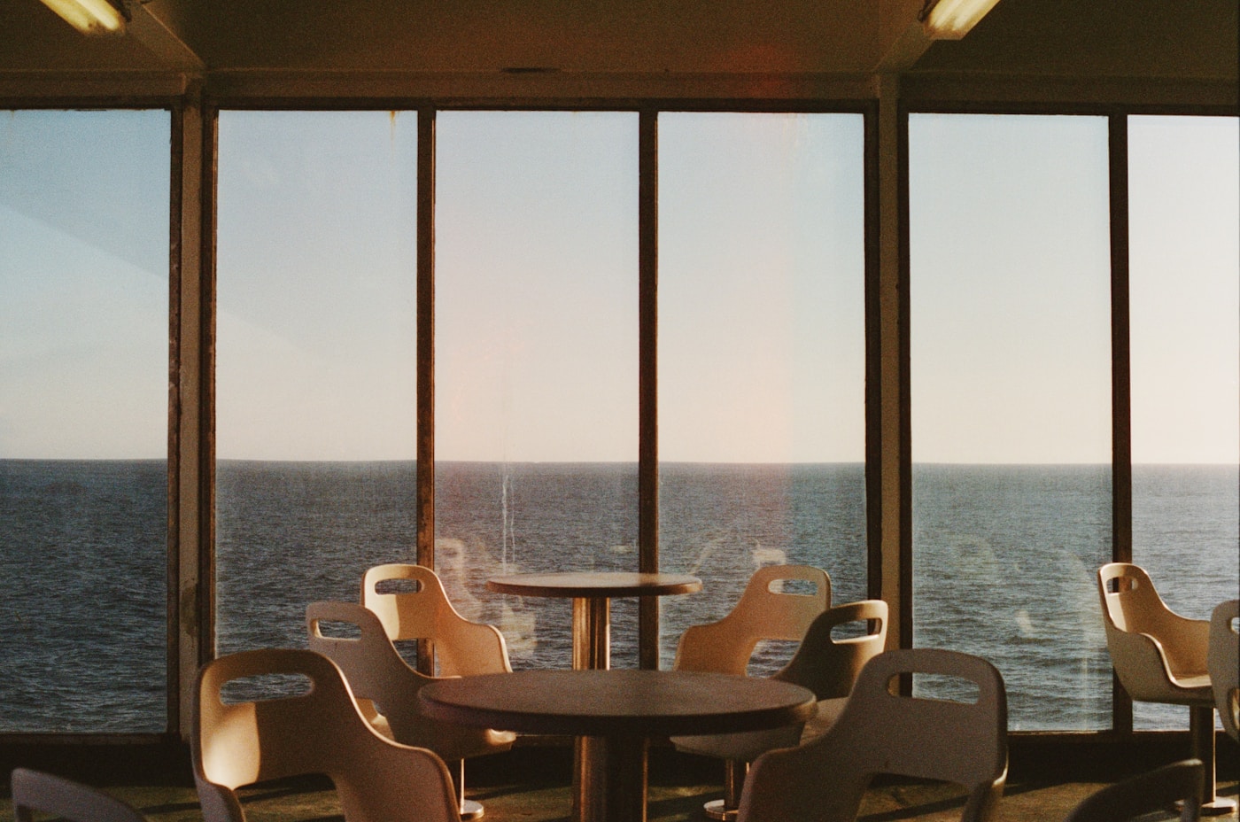 Ship dining area